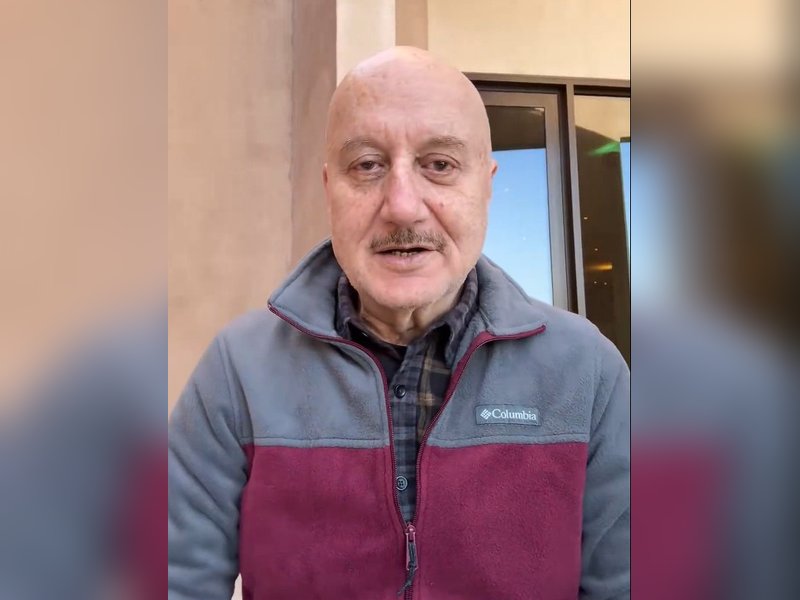 Anupam Kher hopes for 'less drama, more laughter' in 2026