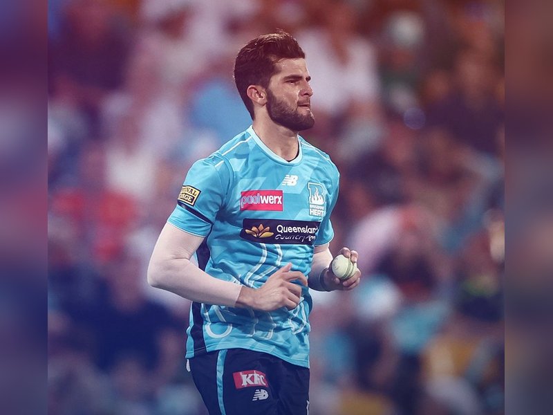 Shaheen Afridi ruled out of BBL 15 with a knee injury, to fly to Lahore for rehabilitation. Photo credit: Brisbane Heat