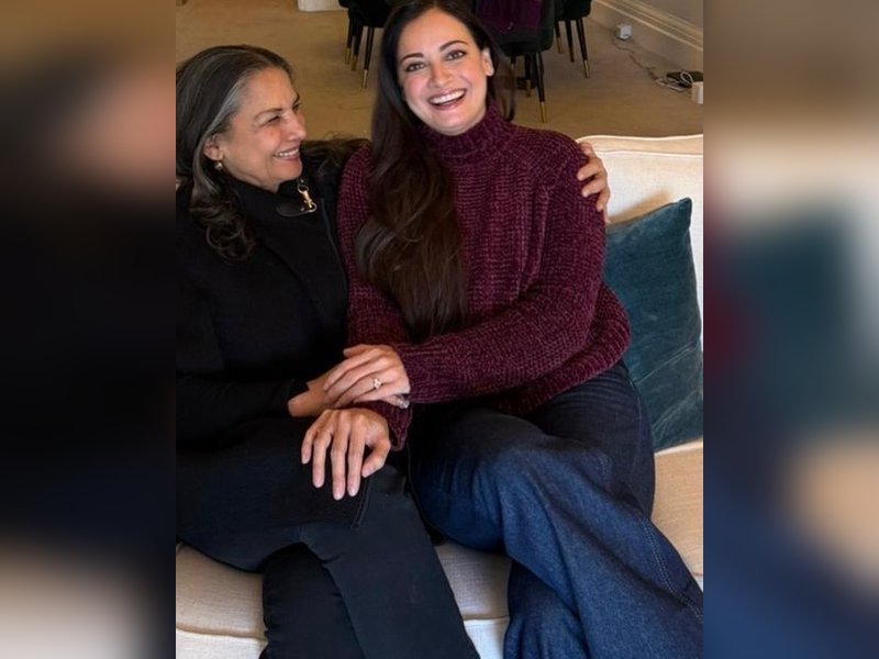 Shabana Azmi enjoys a good time with 'lovely' Dia Mirza in London