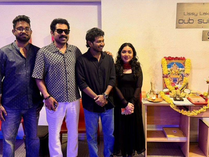 Dubbing for actor Ken Karunaas's debut film as director begins (Photo Credit: Paarvathaa Entertainments/Instagram)