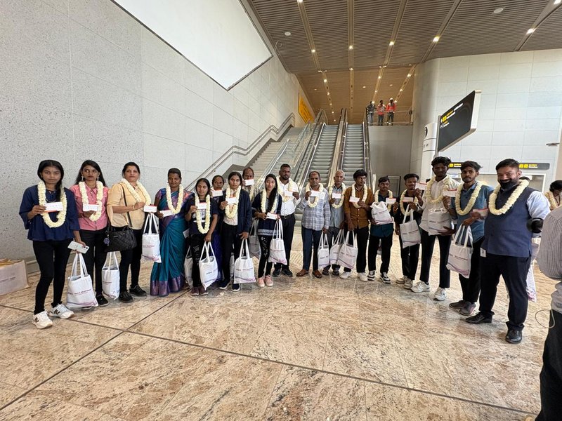 Adani Foundation, Adani Electricity enable 1st-ever air travel experience for ‘Swabhimaan’ beneficiaries