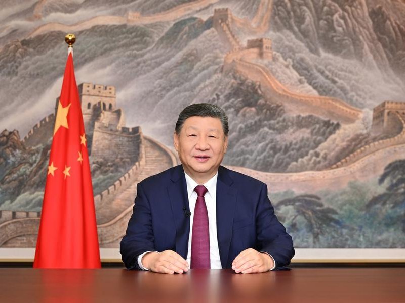 Xi says China ready to work with all countries to advance world peace, development