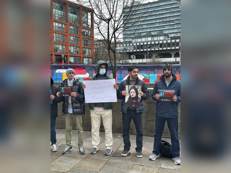 Baloch groups in UK slam Pakistan, raise issue of enforced disappearances