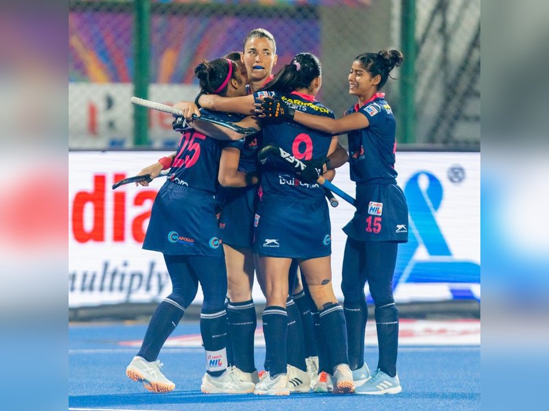 SG Pipers continue winning momentum with narrow 1-0 victory over Soorma Hockey Club in the Women’s Hockey India League (HIL) in Ranchi on Wednesday. Photo credit: Hockey India