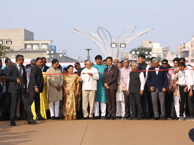 A floral journey from ancient to modern India at Sabarmati Riverfront