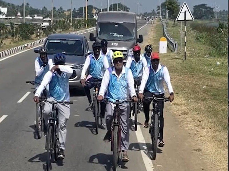 PM Modi lauds BJP legislator Suresh Kumar's Bengaluru-Kanniyakumari cycling feat (Photo: X handle @BYVijayendra)