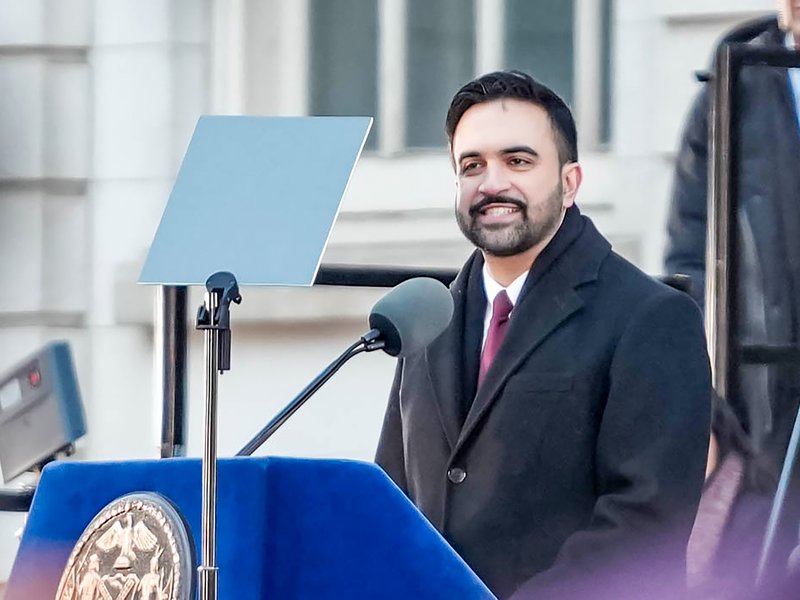 Six arrested after explosive devices thrown outside Mamdani's house during protest 