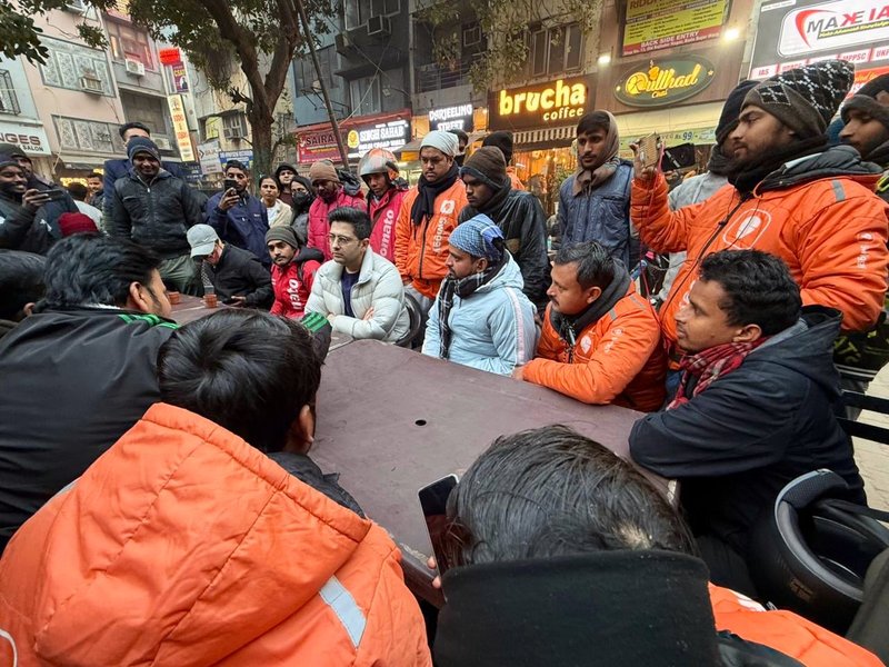 Treat gig workers as human beings, not disposable data points: Raghav Chadha