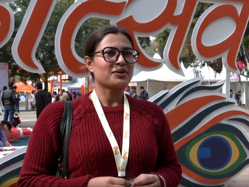  दिल्ली शब्दोत्सव 2026 में हिस्सा लेने आए प्रतिभागियों ने कहा- शब्दों से जुड़ रहें युवा, हिंदी आज भी युवाओं की भाषा 