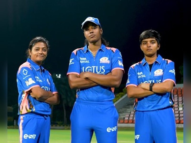 Defending champions Mumbai Indians unveil WPL 2026 jersey