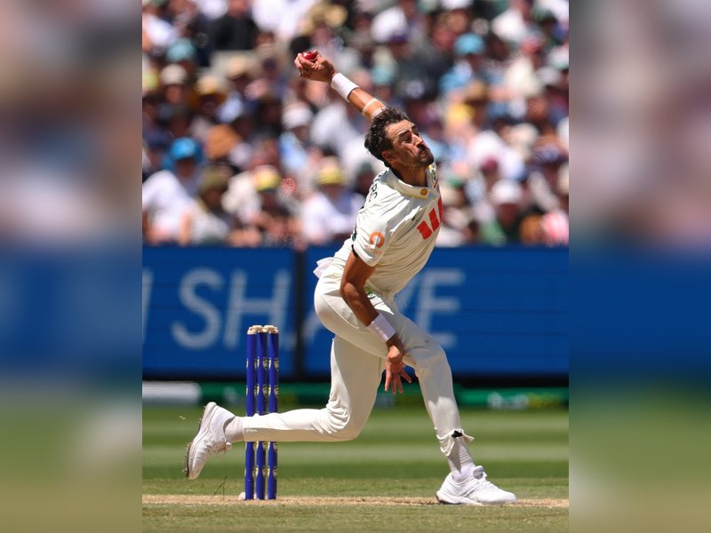 Mitchell Starc is six wickets away from surpassing Rangana Herath as highest left-arm wicket-taker in the fifth Test of the Ashes 2025-26 series in Sydney. Photo credit: ICC file photo