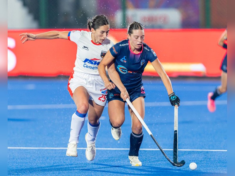 All-round SG Pipers romp to come-from-behind win over Soorma Hockey Club in the Women’s Hockey India League (HIL) 2025-26 in Ranchi on Saturday. Photo credit: Hockey India