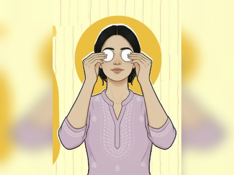 आंखों की थकान को झट से दूर करता है ठंडा कॉटन पैड, ऐसे करें इस्तेमाल