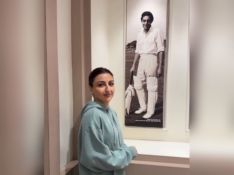 Soha Ali Khan cherishes dad Mansoor Ali Khan's legacy with a trip to Eden Gardens