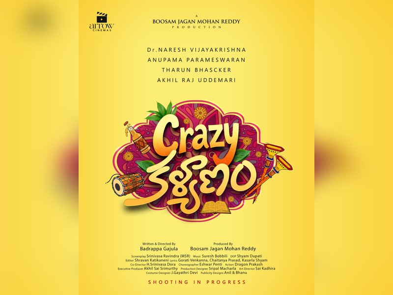 Anupama Parameswaran's next film titled 'Crazy Kalyanam' (Photo Credit: Anupama Parameswaran/Instagram)