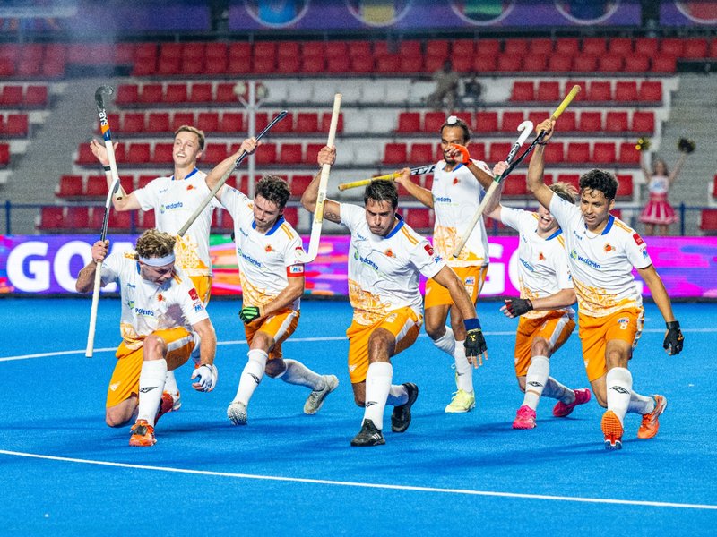 The group is growing with every session, says head coach Jay Stacy as Kalinga Lancers start with a 4-2 win over Ranchi Royals in the Hockey India League (HIL) at the Mayor Radhakrishnan Hockey Stadium in Chennai on Monday.  Photo credit: HIL
