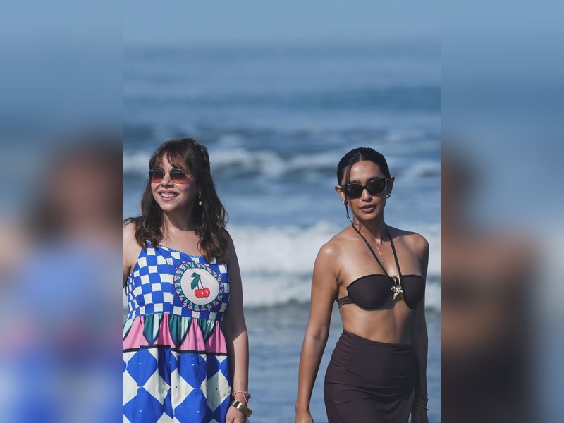 Sayani Gupta savours a ‘glorious morning’ shoot with Maanvi Gagroo