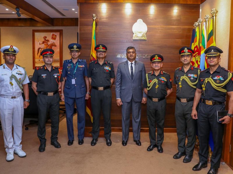 Army Chief Gen Dwivedi, Lankan officials discuss military ties, HADR cooperation