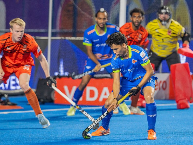 Vedanta Kalinga Lancers move to second spot with narrow 2-1 win over Shrachi Bengal Tigers in the Men’s Hockey India League (HIL) 2025-26 at the Mayor Radhakrishnan Hockey Stadium, in Chennai on Thursday. Photo credit: Hockey India