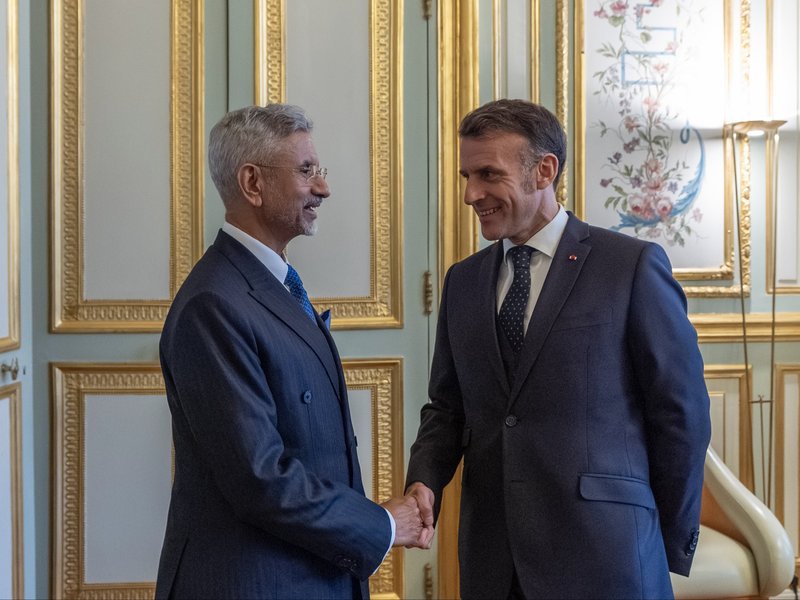 EAM Jaishankar meets French President Macron, underscores strategic partnership amid global shifts