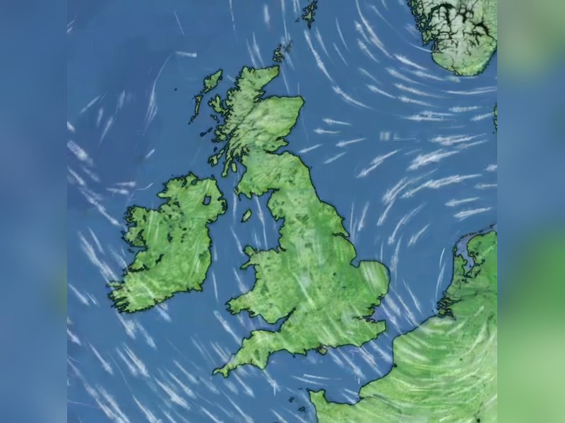weather bomb storm Goretti