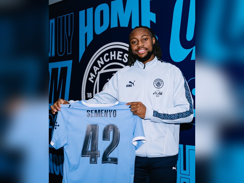 Manchester City sign Antoine Semenyo from AFC Bournemouth (Credit: X/Manchester City)