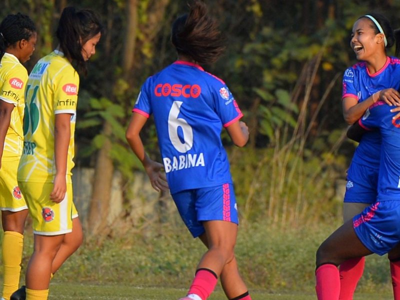 Sethu FC surge in second half to defeat Garhwal United in a 2025-26 Indian Women’s League (IWL) clash at the National Centre of Excellence in Kolkata on Friday. Photo credit: IWL