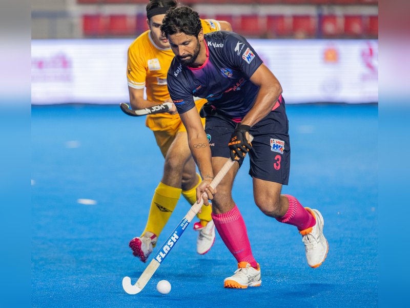 Tamil Nadu Dragons beat SG Pipers in a thrilling encounter via a shoot-out in the Men’s Hockey India League (HIL) at the Mayor Radhakrishnan Stadium in Chennai on Friday. Photo credit: Hockey India