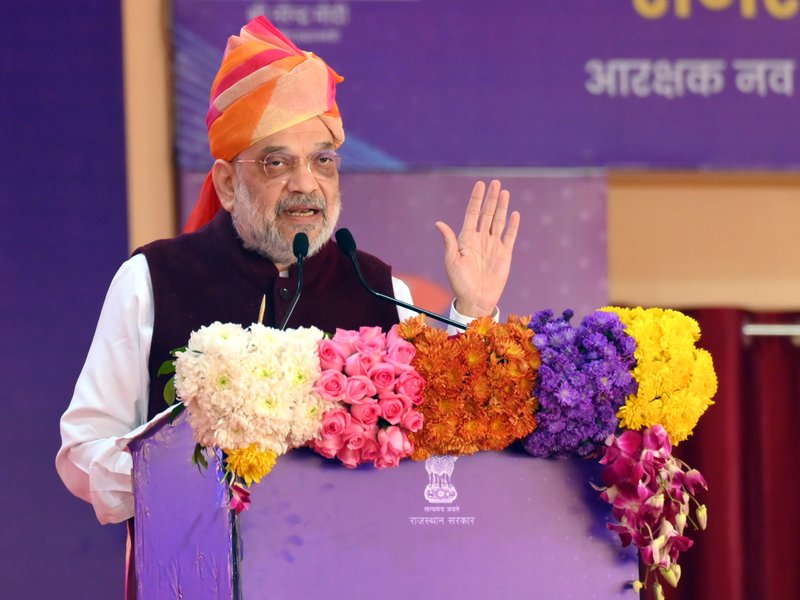 राजस्थान में गृह मंत्री अमित शाह ने 8,000 पुलिसकर्मियों को सौंपे नियुक्ति पत्र, बोले-अब योग्यता के आधार पर दी जा रही नौकरी