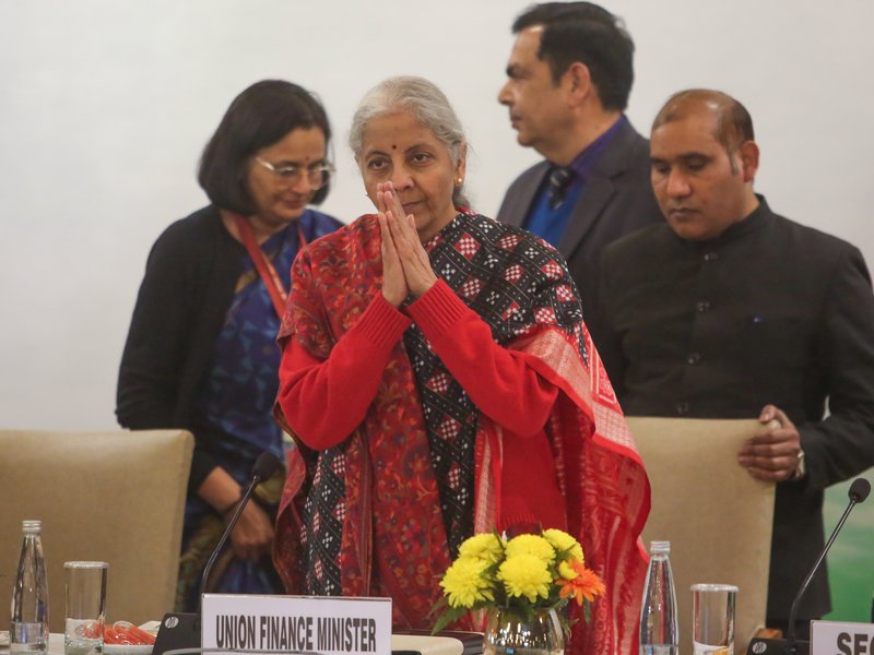 FM Sitharaman tables Economic Survey 2026 in Parliament