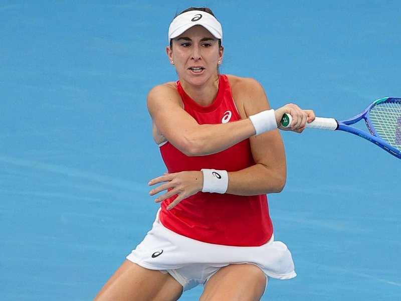 Belinda Bencic beats Elise Mertens in tense clash, boosts Switzerland's hopes of reaching final with a 1-0 lead over Belgium in the semifinals of the United Cup mixed-gender team tennis competition in Sydney on Saturday. Photo credit: United Cup/X