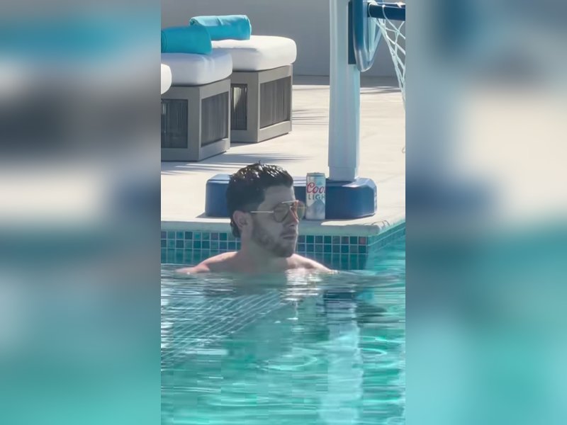 Priyanka Chopra swoons over ‘snack’ Nick Jonas as he takes a swim