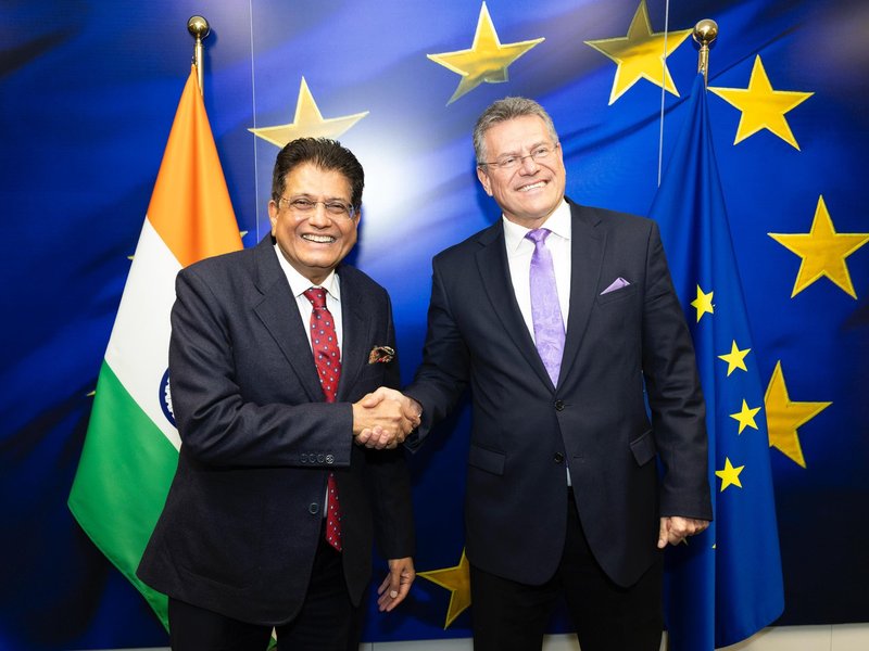 India, EU reaffirm strong political resolve to address pending issues towards trade pact