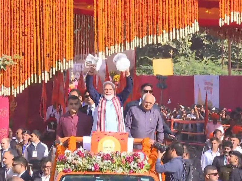 Somnath Swabhiman Parv: PM Modi participates in 'Shaurya Yatra', witnesses cultural performances