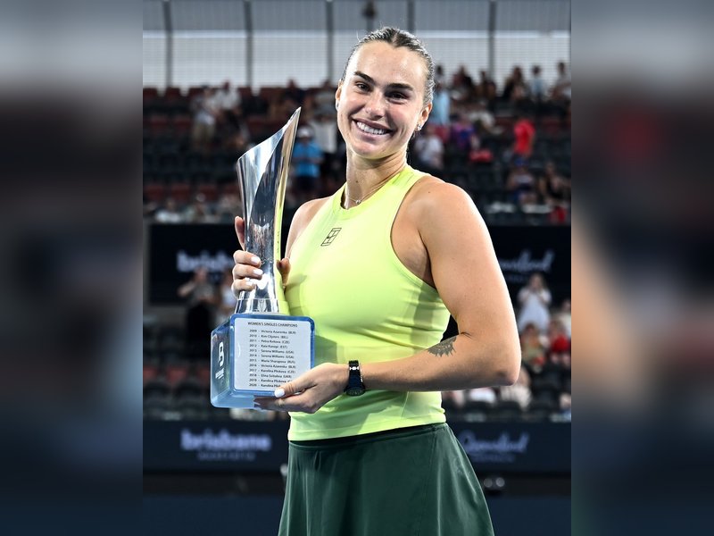 Sabalenka defends Brisbane International crown, clinches 22nd career WTA title 