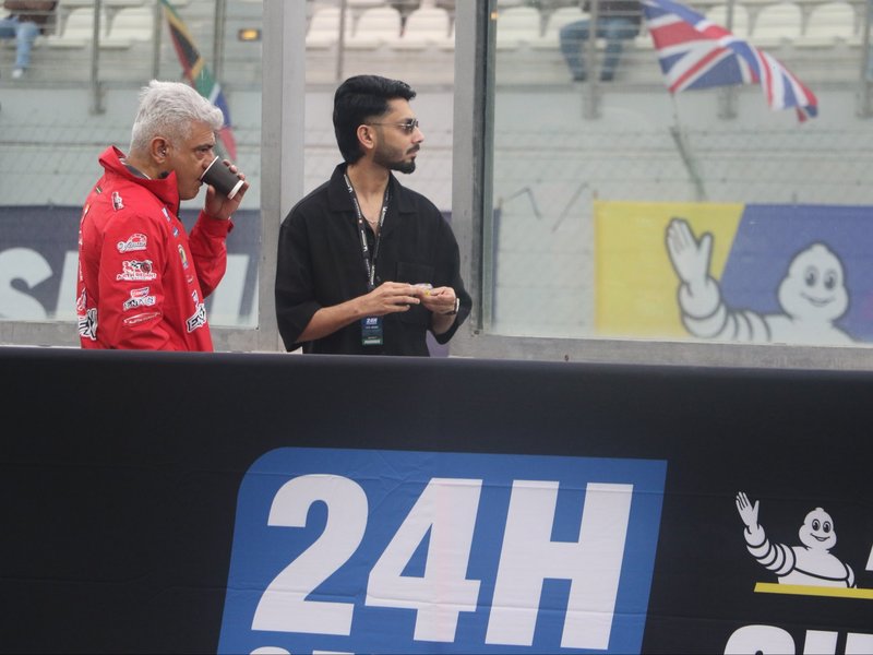 Anirudh catches up with Ajith Kumar on race circuit in Abu Dhabi; video goes viral (Photo Credit: IANS/PR)