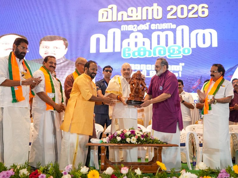 Amit Shah calls for BJP CM in Kerala, pushes big leap for party (Photo: IANS)