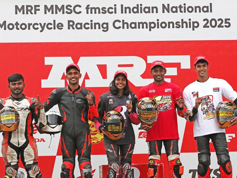National Motorcycle Racing C'ship: Surya, Raj Kumar end championship drought (Credit: FMSCI)