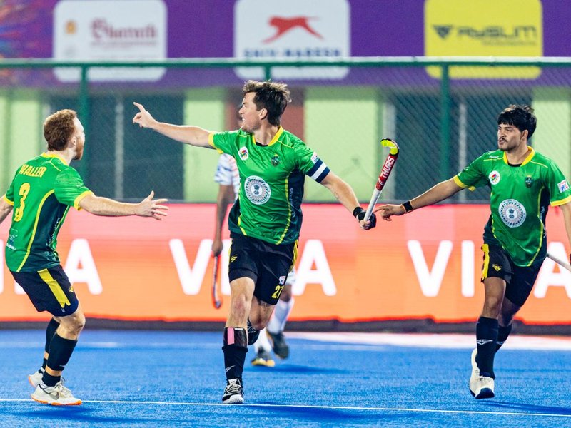 Men's HIL: Ranchi Royals register first win with stunning 4–1 comeback against Shrachi Bengal Tigers (Credit: HIL)