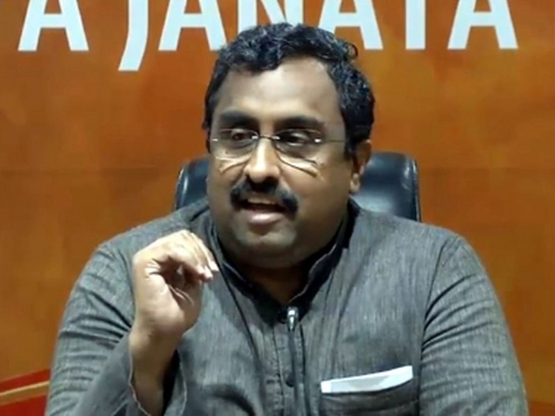 West Bengal crisis is political not law-and-order issue: Ram Madhav