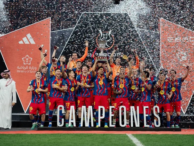 Raphinha shines as Barca beat Madrid to retain Spanish Super Cup trophy 