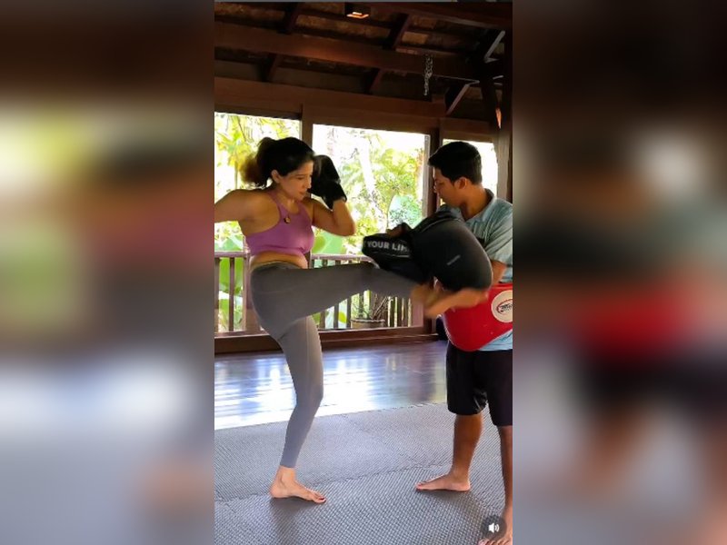 Sakshi Agarwal: Thai boxing in Phuket broke me! (Photo Credit: Sakshi Agarwal/Instagram)