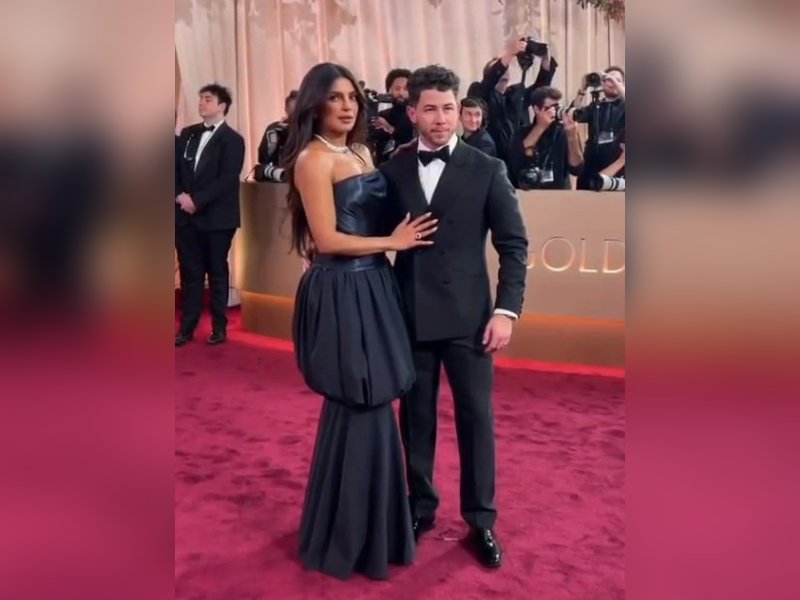 प्रियंका चोपड़ा और निक जोनास ने गोल्डन ग्लोब्स 2026 पर बिखेरा ग्लैमर, स्टाइलिश अंदाज से जीता दिल 