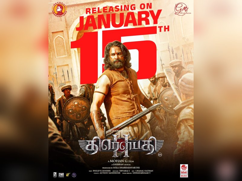 Mohan G Kshatriyan's 'Draupathi 2' to hit screens on January 15 (Photo Credit: IANS/PR)