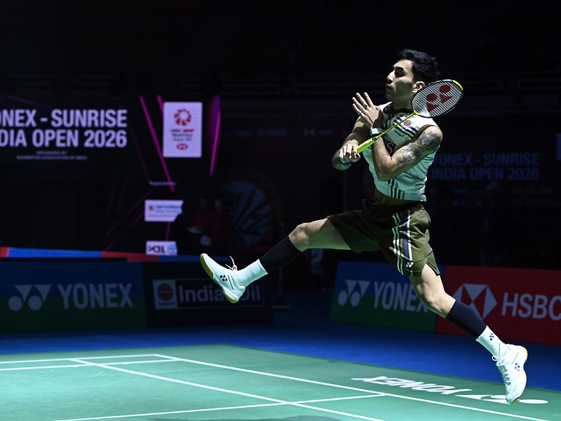 Lakshya Sen wins all-Indian clash with Ayush Shetty; Treesa-Gayatri, Hariharan/Arjun advance to the next stage in the India Open 2026, on the opening day of the BWF World Tour Super 750 event at the Indira Gandhi multi-purpose indoor stadium in New Delhi on Tuesday. Photo credit: BAI