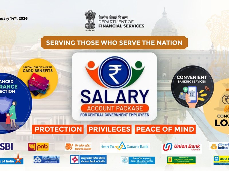 Composite salary account package for Central govt employees to be unveiled