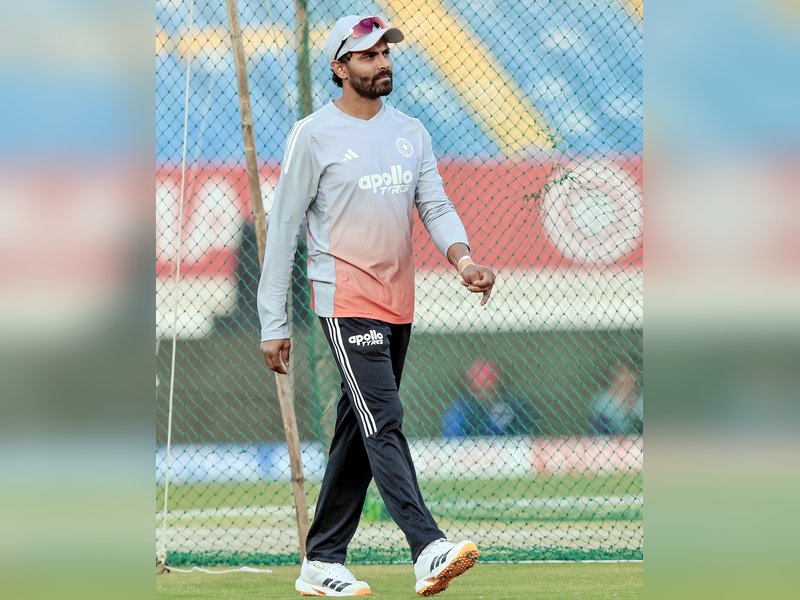 Ravindra Jadeja will play Saurashtra’s Ranji Trophy game against Punjab, Saurashtra CA President Jaydev Shah tells IANS on Monday. Photo credit: IANS