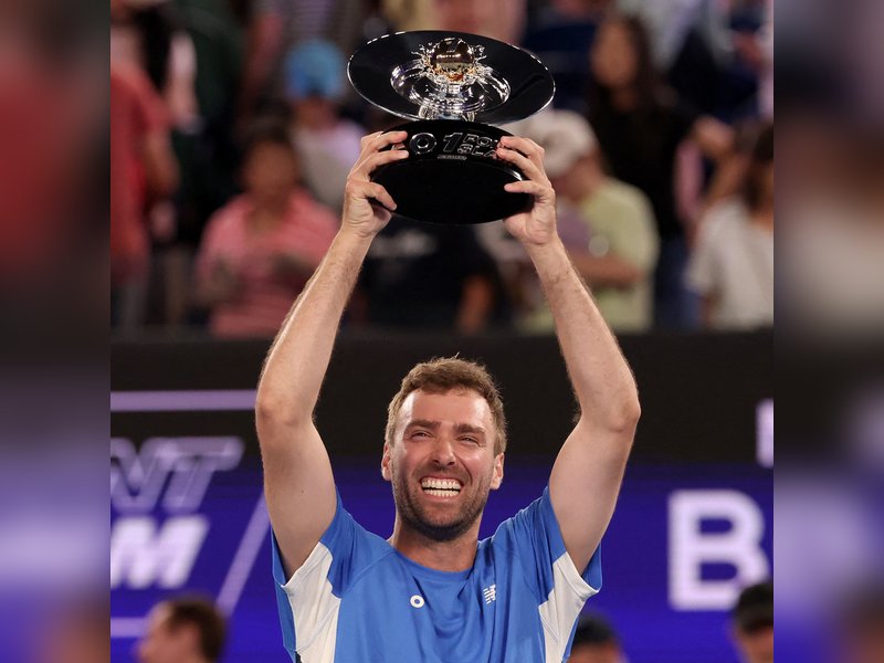 Jordan Smith wins inaugural ‘One Point Slam’ ahead of Australian Open in Melbourne on Wednesday. Photo credit: Australian Open