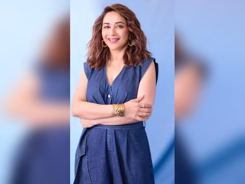 Madhuri Dixit calls for ‘slowing down & settling into the moment’