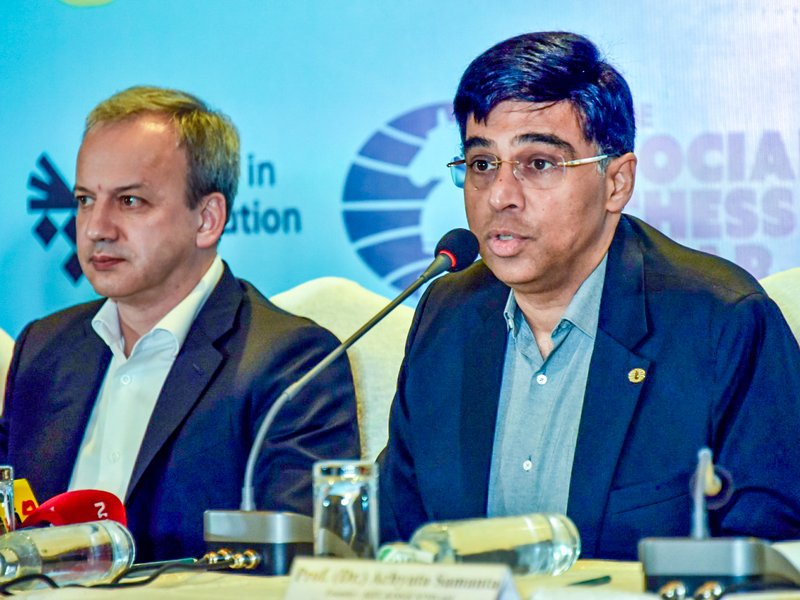 Vishy Anand takes charge of FIDE as interim chief after EU sanctions Dvorkovich 